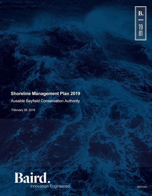 Shoreline Management Plan - Approved 2019
