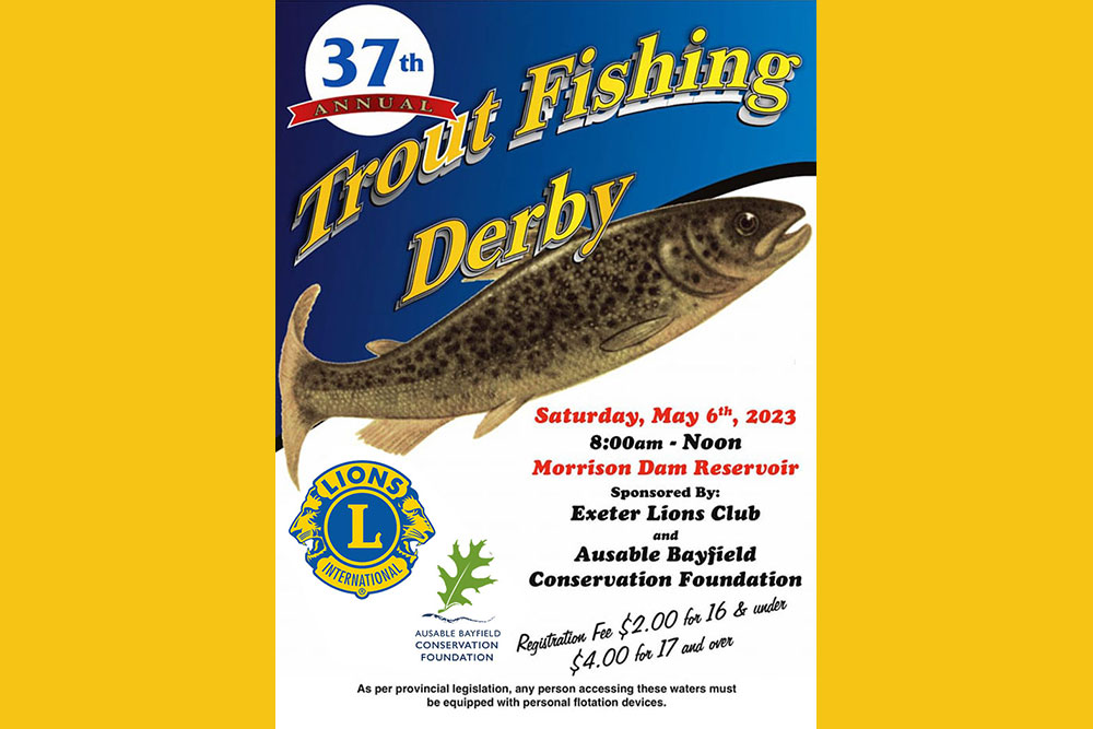 Exeter Lions Club fishing derby