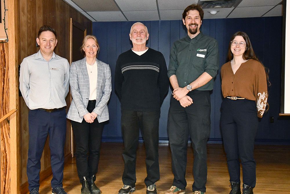 Davin Heinbuck; Trudy Kidd; Ray Chartrand; Daniel King; and Christie Brown.