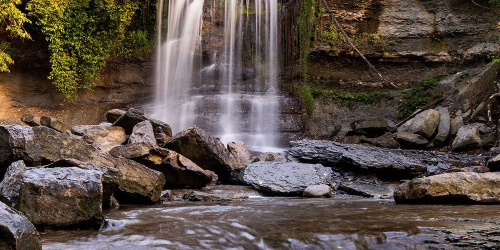 A file photo of Rock Glen Falls at Rock Glen Conservation Area, Arkona.