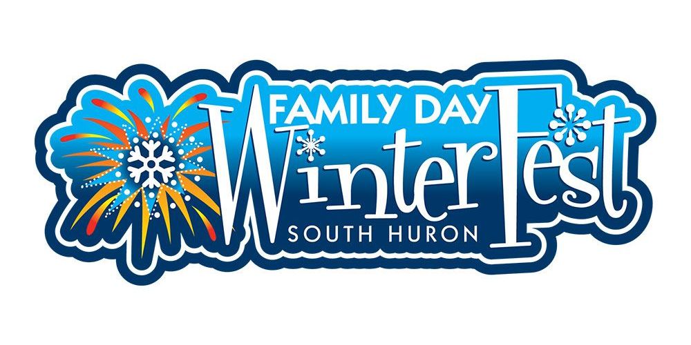A logo wordmark image for Family Day WinterFest South Huron.