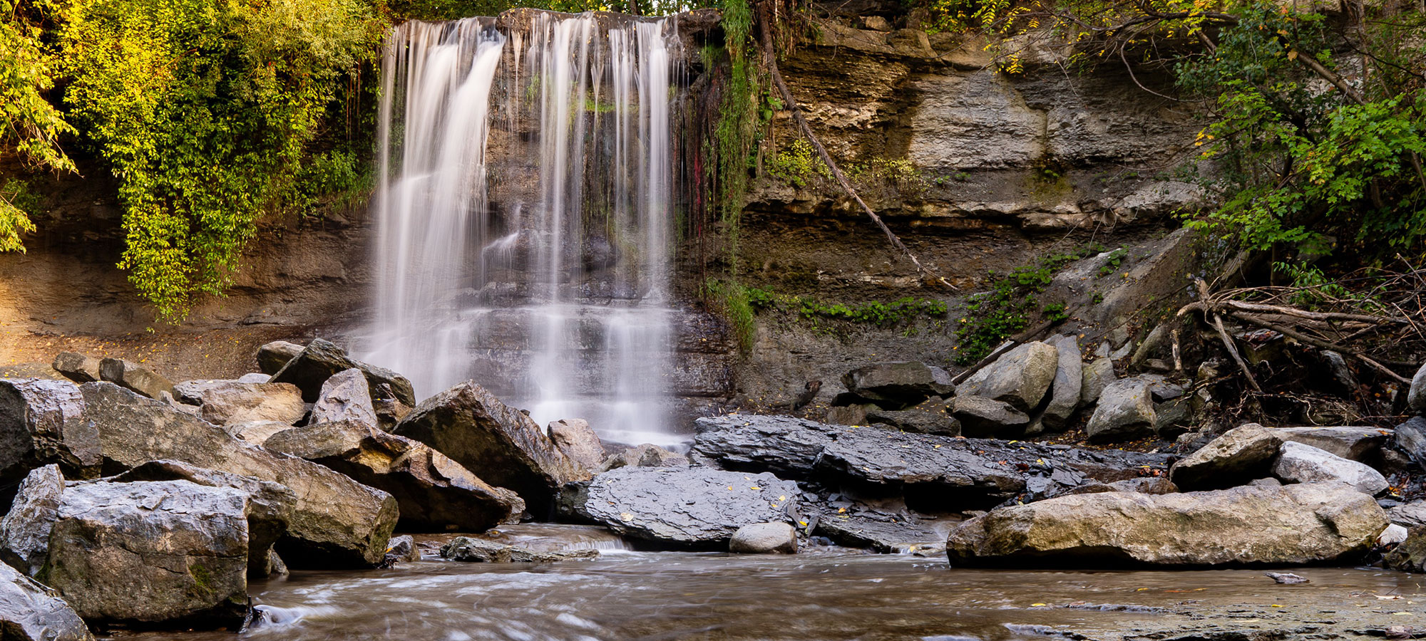 Rock Glen Falls.