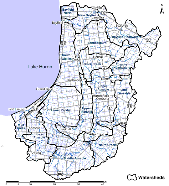 watershed map