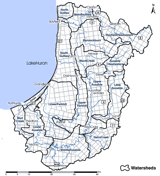 watershed map